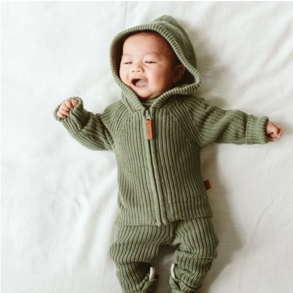 Goumi Kids Knit Hoodie